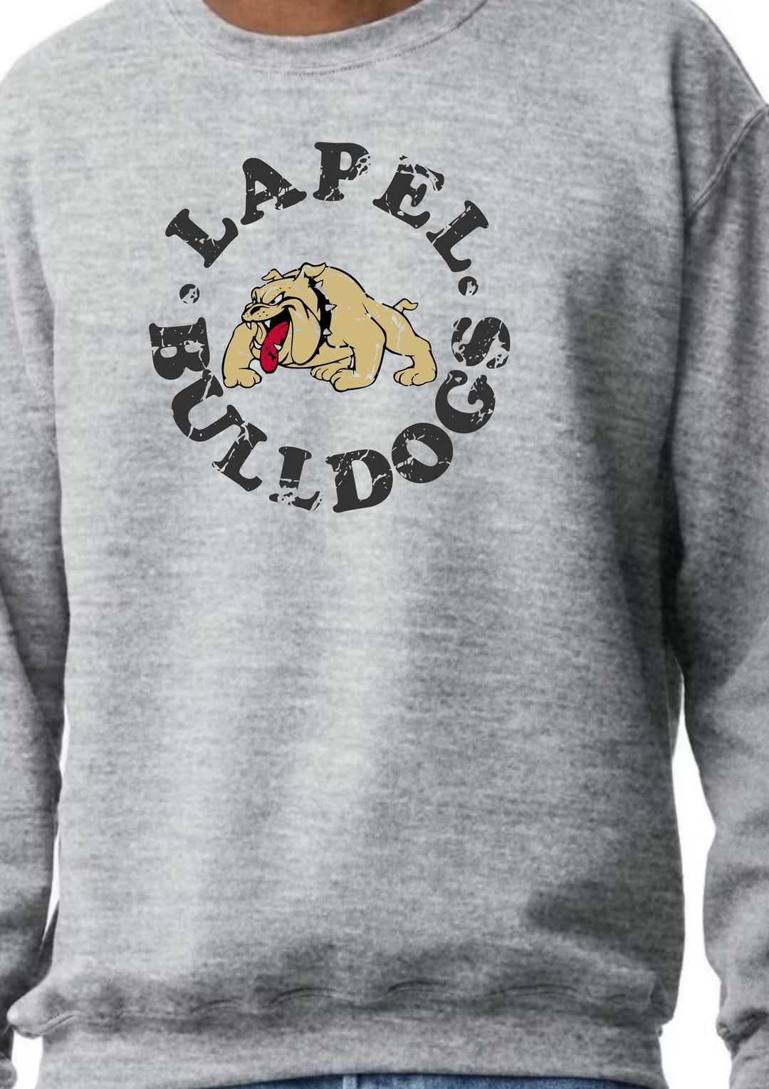 School Mascot Crewneck Sweatshirt