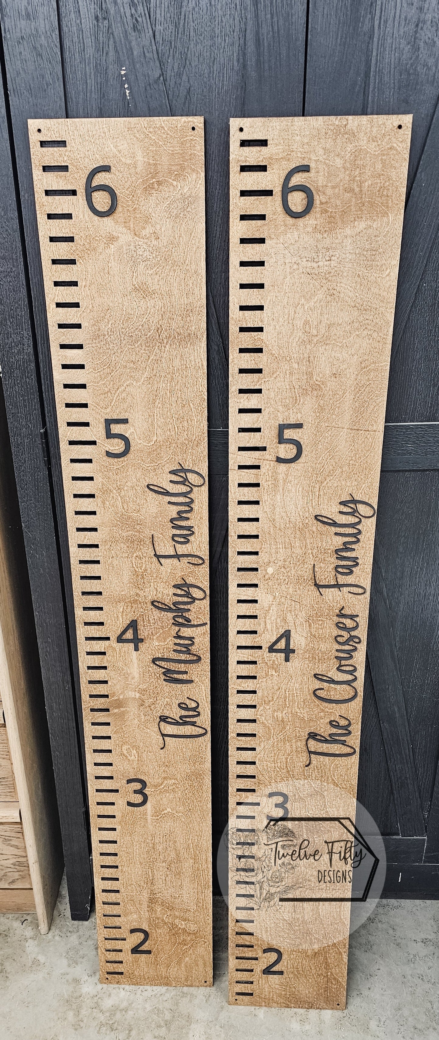 Personalized Wood Growth Chart
