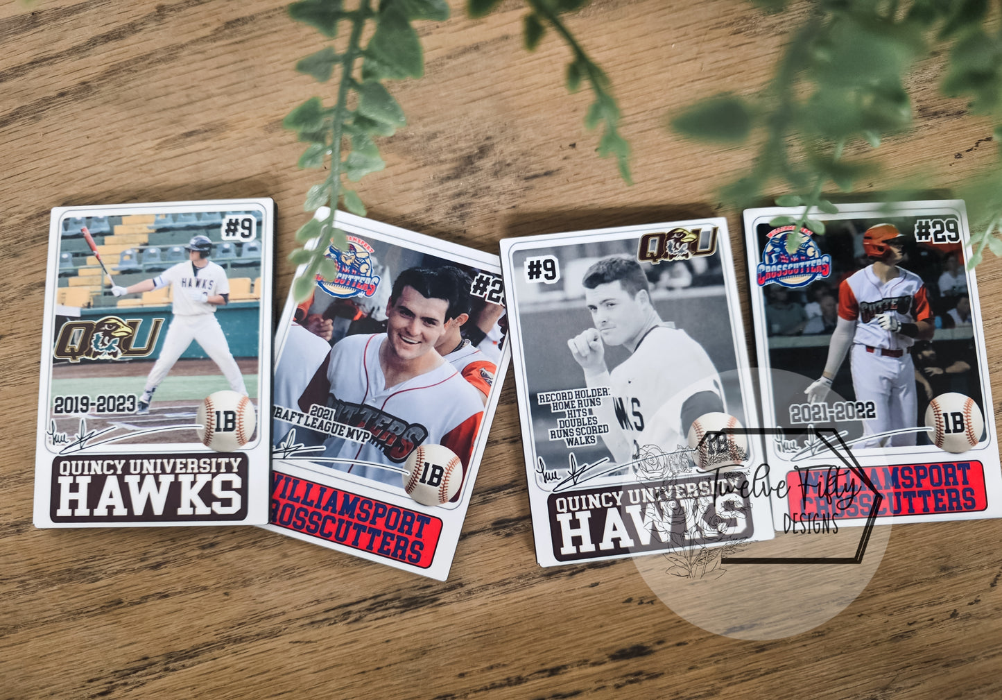Custom Sports Trading Card - Personalized Player Photo & Handwriting Keepsake