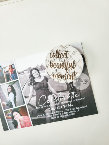 Collect Beautiful Moments Magnet