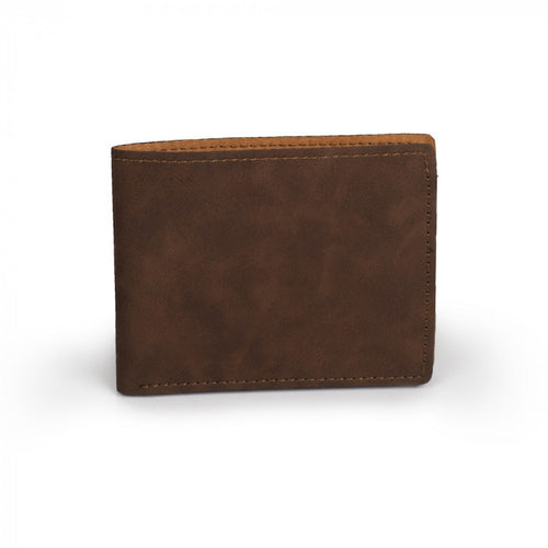 Bay Brown Engraveable Wallet
