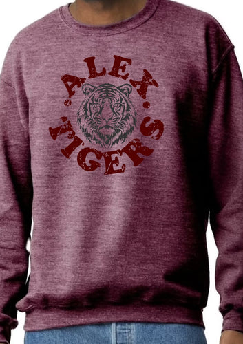 School Mascot Crewneck Sweatshirt