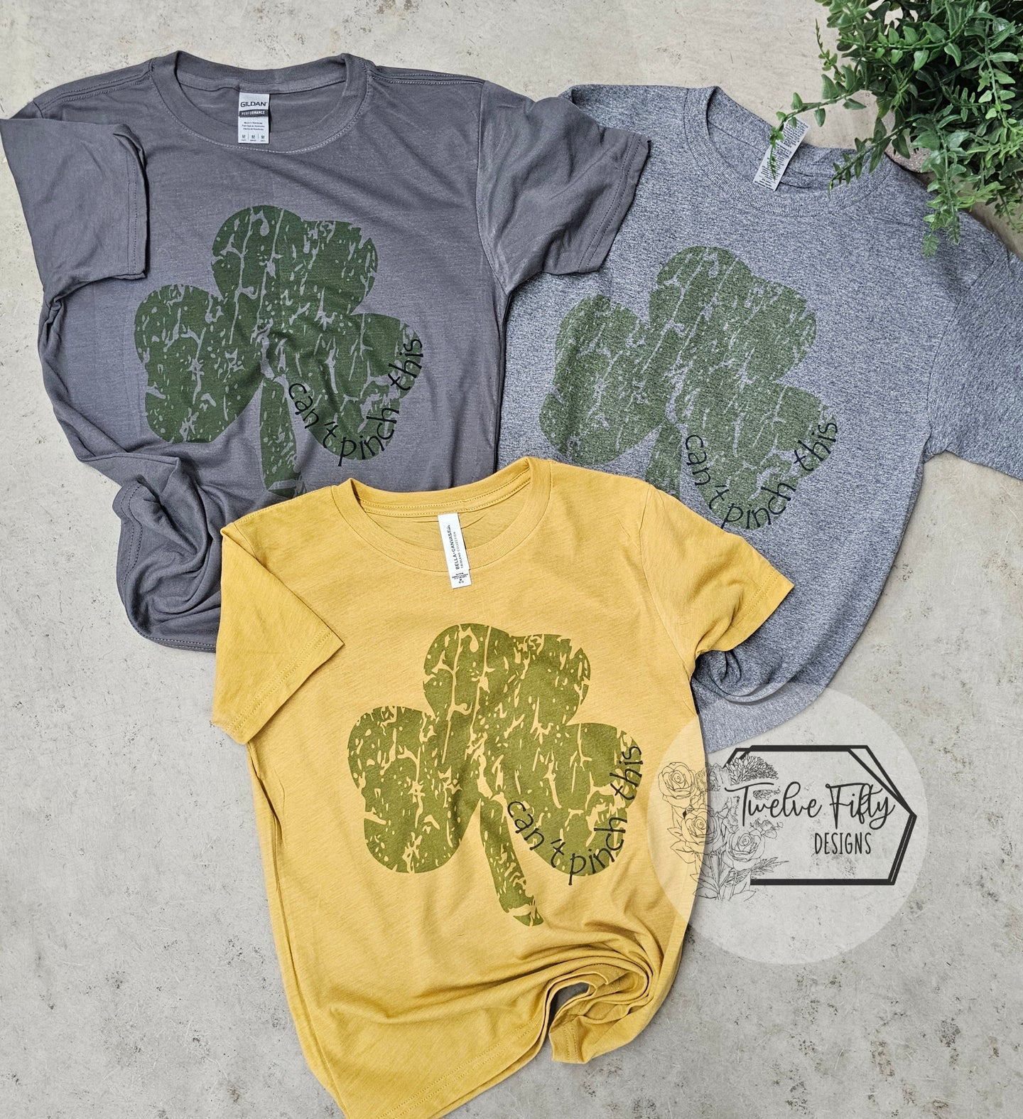Youth tshirt Can't Pinch This (Please specify color in notes at checkout. Dark grey, light grey, yellow)