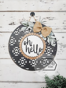 Pattern Door Hanger Collection