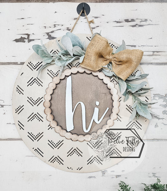 Pattern Door Hanger Collection