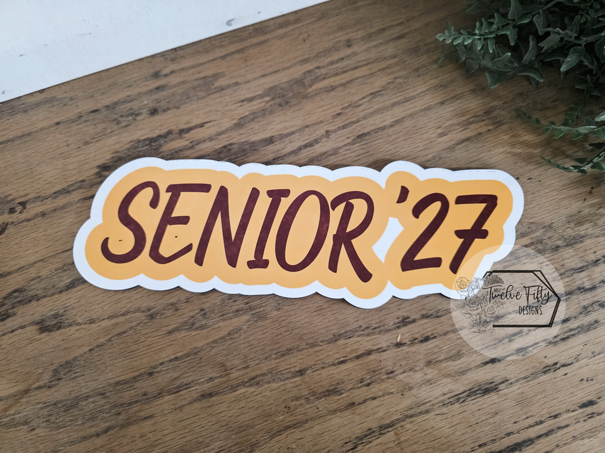 Custom Football Senior Night À La Carte Pieces for Any School