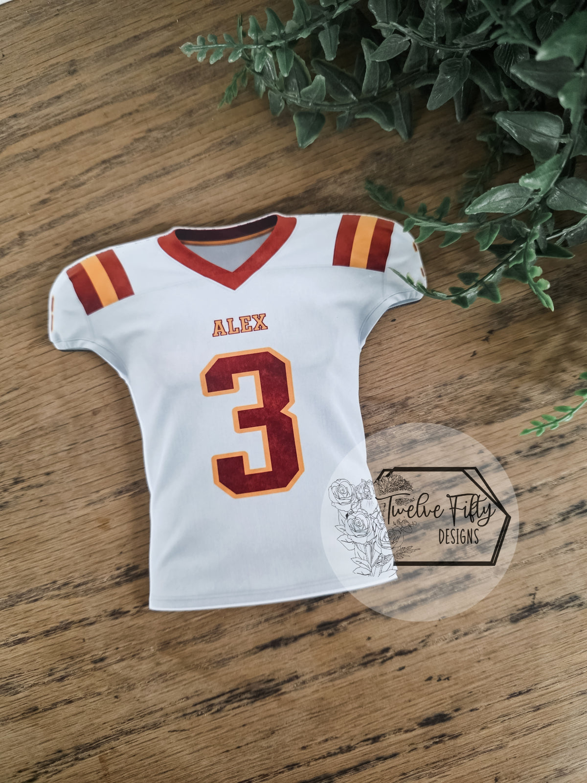 Custom Football Senior Night À La Carte Pieces for Any School