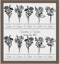 Load image into Gallery viewer, Grandma/Nana/Mimi&#39;s Garden Growing Since