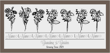 Load image into Gallery viewer, Grandma/Nana/Mimi&#39;s Garden Growing Since