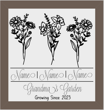 Load image into Gallery viewer, Grandma/Nana/Mimi&#39;s Garden Growing Since