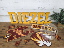 Load image into Gallery viewer, Custom Senior Night Decoration Pieces - Individual Items (Please Read Description for Details)