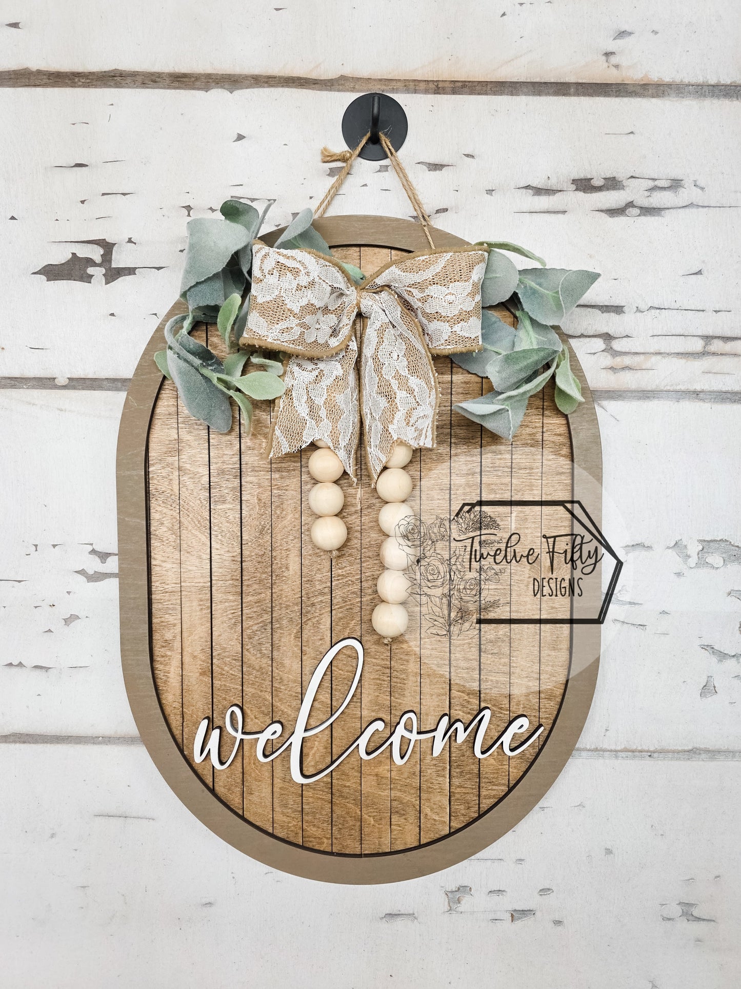 Welcome Door Hanger - 18"