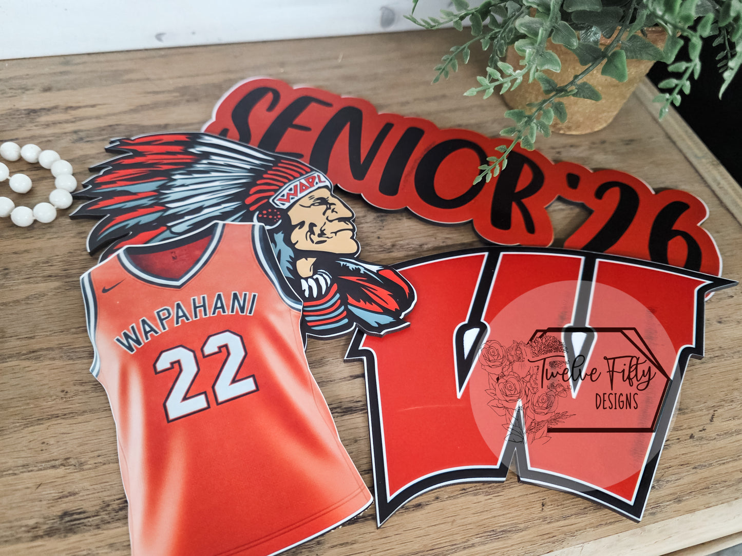 Custom Senior Night Decoration Pieces - Individual Items (Please Read Description for Details)