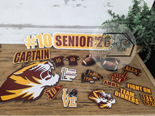 Load image into Gallery viewer, Custom Senior Night Decoration Pieces - Individual Items (Please Read Description for Details)