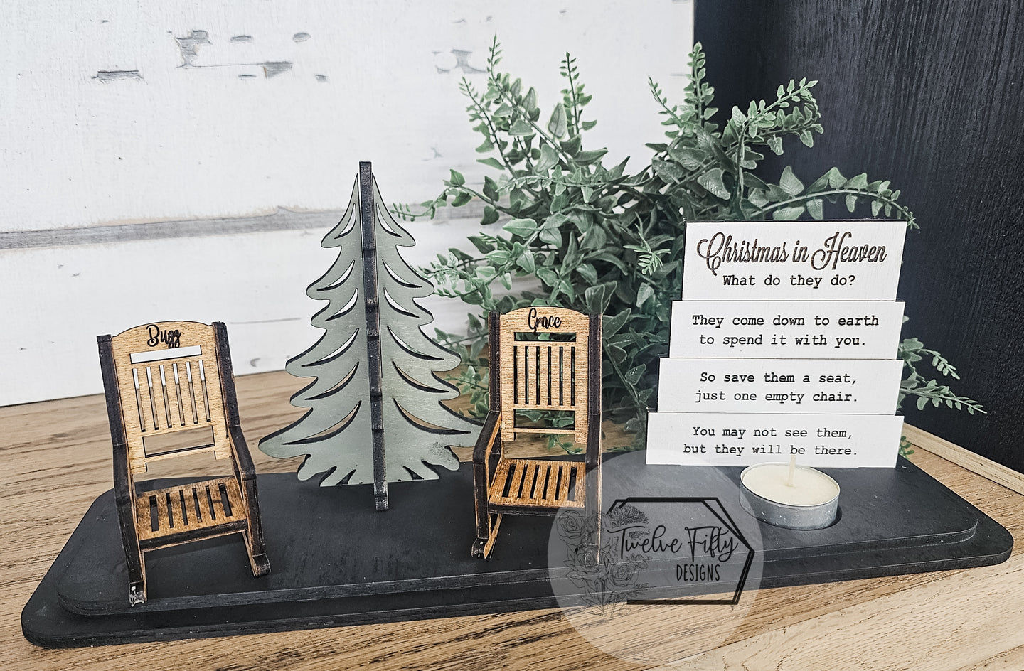 Chrsitmas in Heaven Shelf Sitter