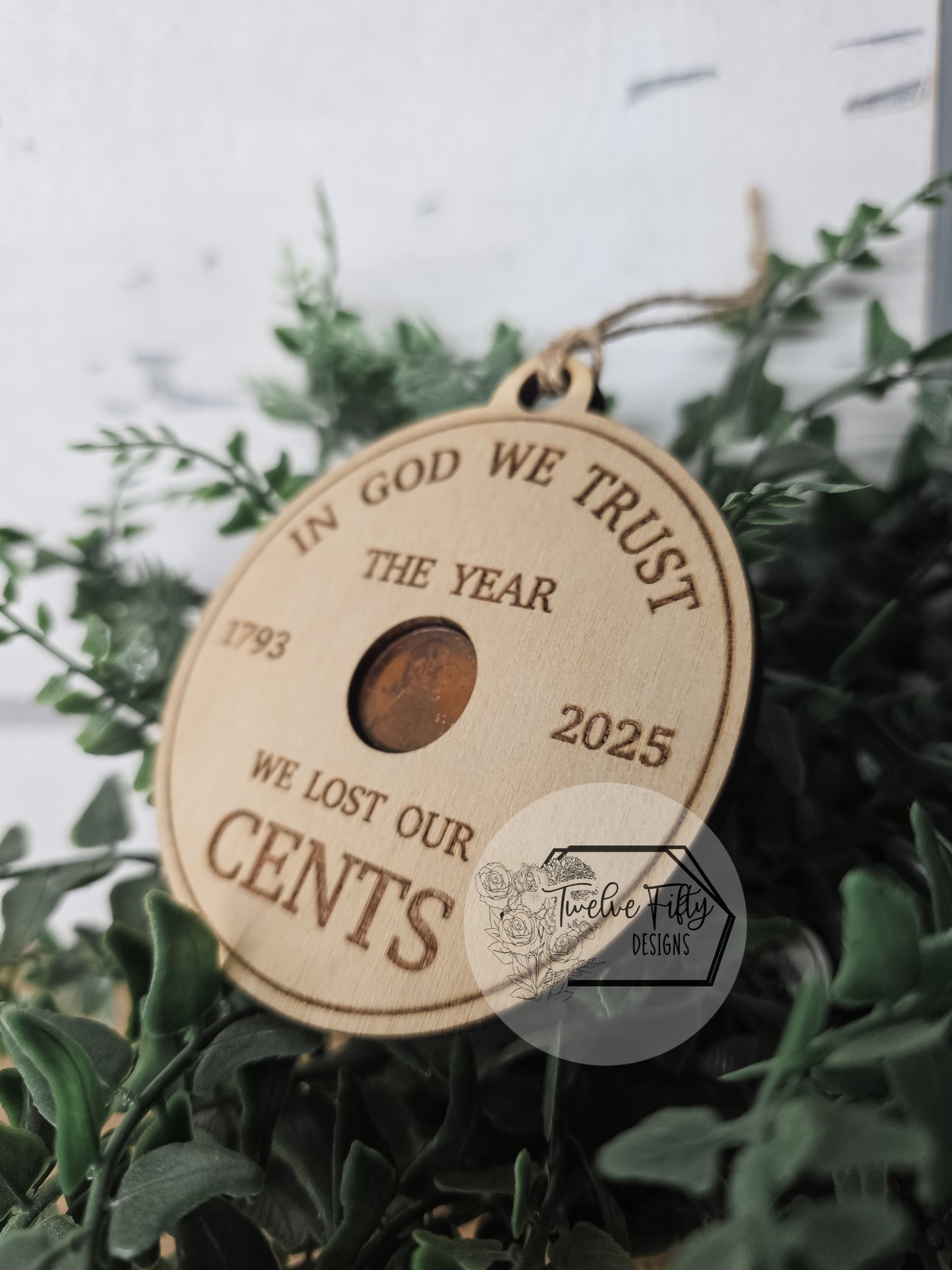 The Year We Lost Our Cents Ornament