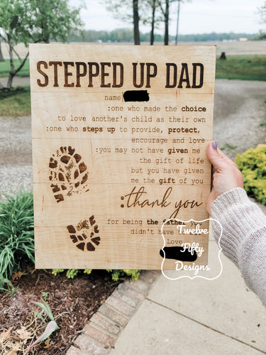 Stepped up Dad