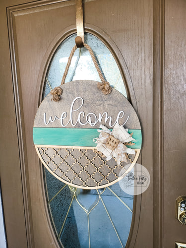 Welcome Door Hanger
