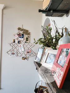 Merry Mail Christmas Card Display