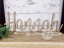 Load image into Gallery viewer, Custom Name Sign, Nursery Name Sign, Cutout Word/Phrase